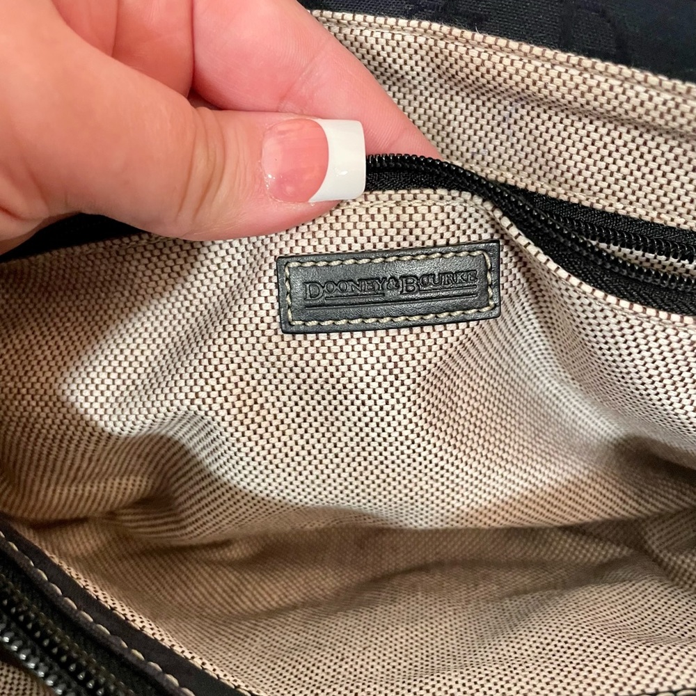 Dooney And Bourke Large Monogram Satchel - image 3